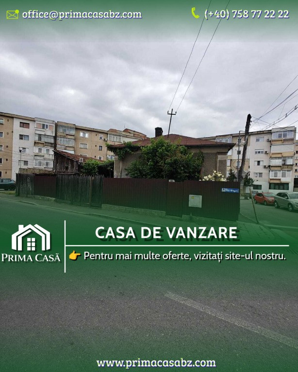 Vanzare casă cu teren de strada Matei Basarab, Ramnicu S...