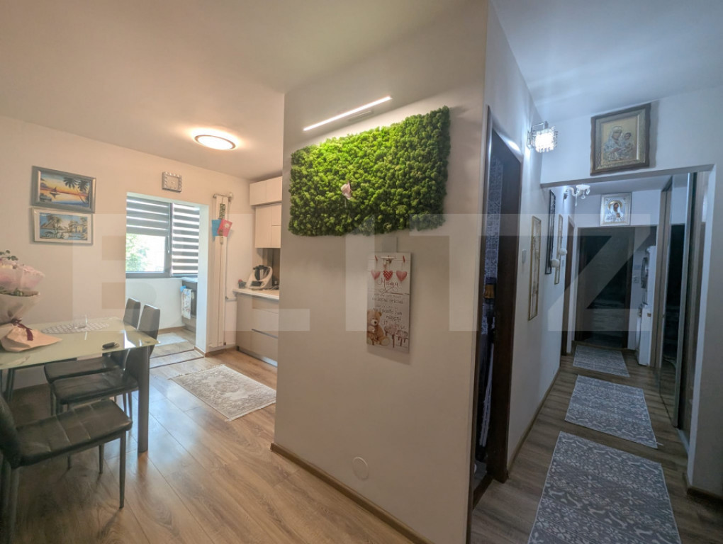 Apartament cu 3 camere și 2 băi, complet renovat - Rogeriu