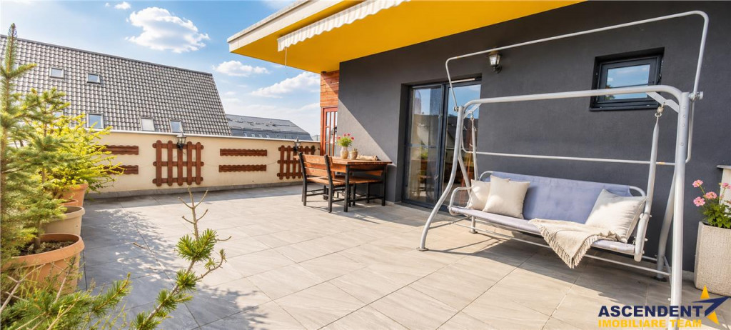 Apartament deosebit in zona Coresi, terasa mare, parcare, bo