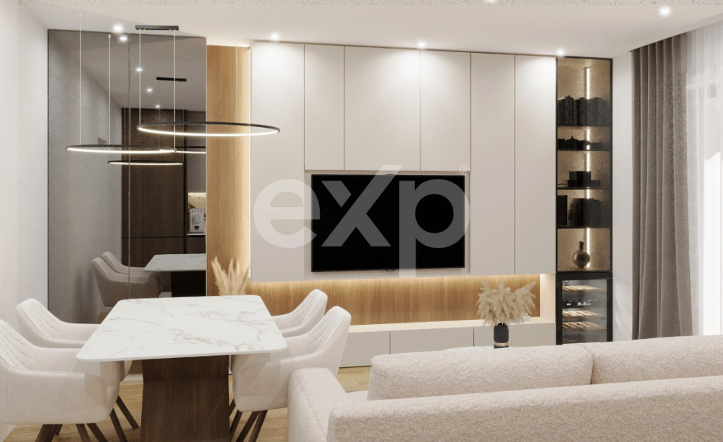 Apartament de 3 camere de vanzare- Nusco City- mobilat utila