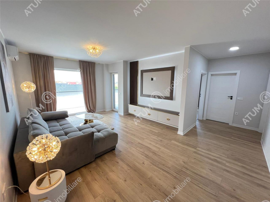 Penthouse 3 camere terasa 40 mp 2 locuri parcare in Selimbar