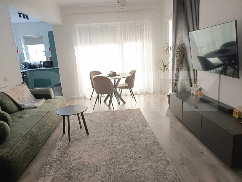 Apartament lux Tractorul | 2 camere | Terasa 10 m | Parcare