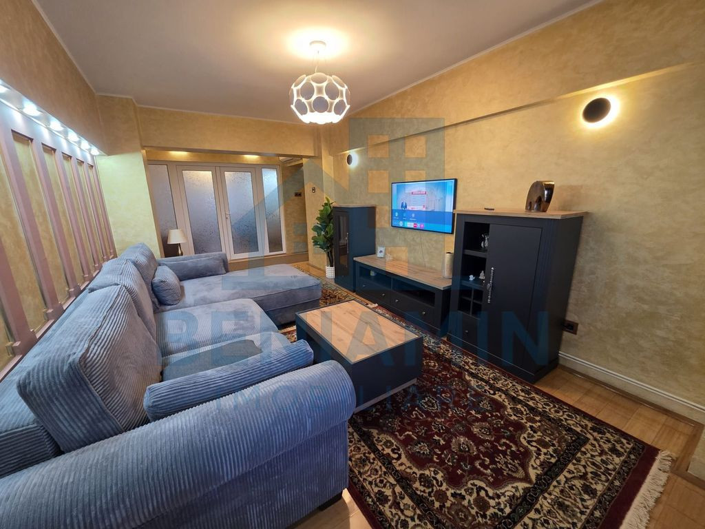 4 camere - etaj 1 - 94mp -mobilat-utilat- centrala - parc...