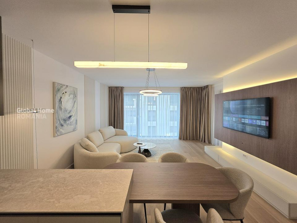 First Rent - Designer Finishes | 2 Rooms + Parking | Pipera