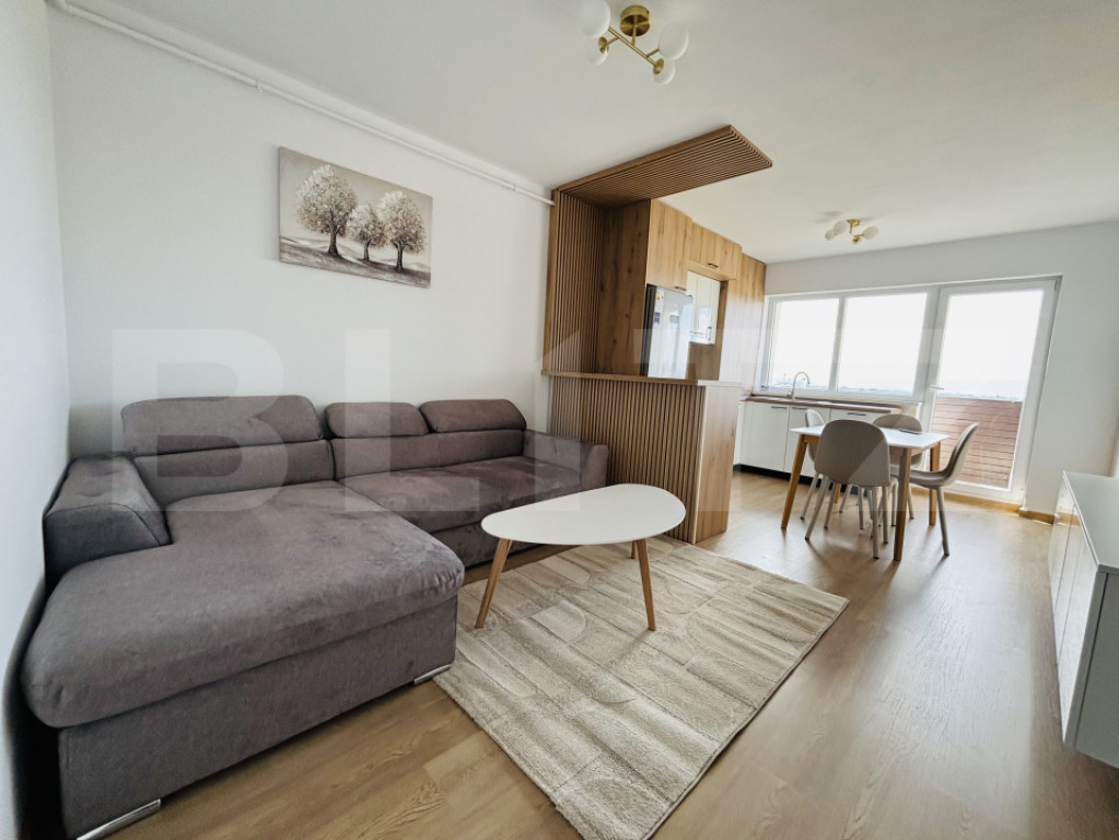 Apartament cu 2 camere/complet mobilat/Sânpetru
