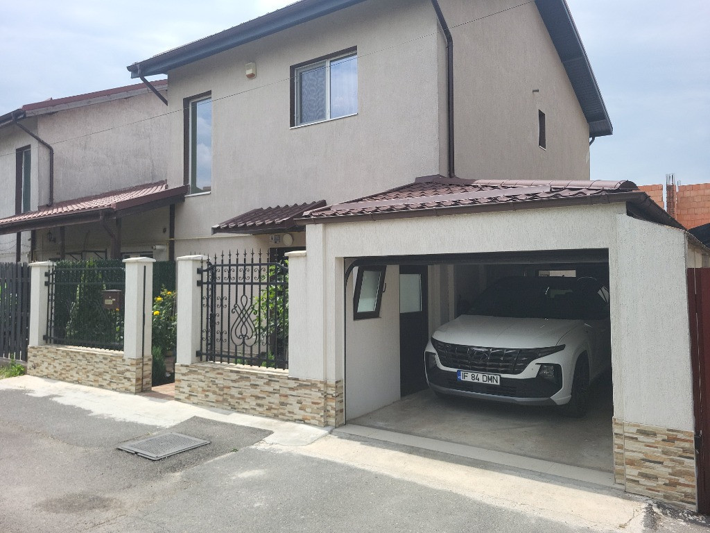 Casa P+1+garaj+terasa,gaz,curent,apa,utilata+mobilata,Bragadiru