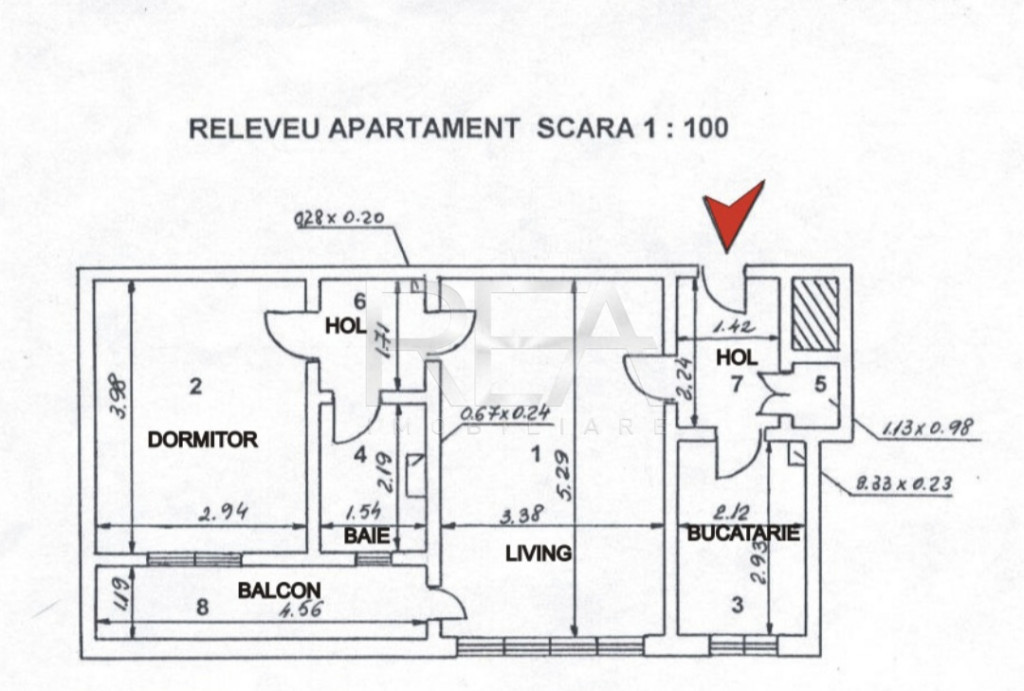2 camere, 8/8, anvelopat-Drumul Taberei