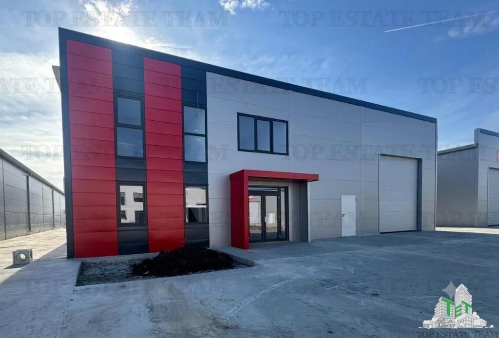 Hala noua de inchiriat 593 mp zona Chitila, Ilfov - Acces TI