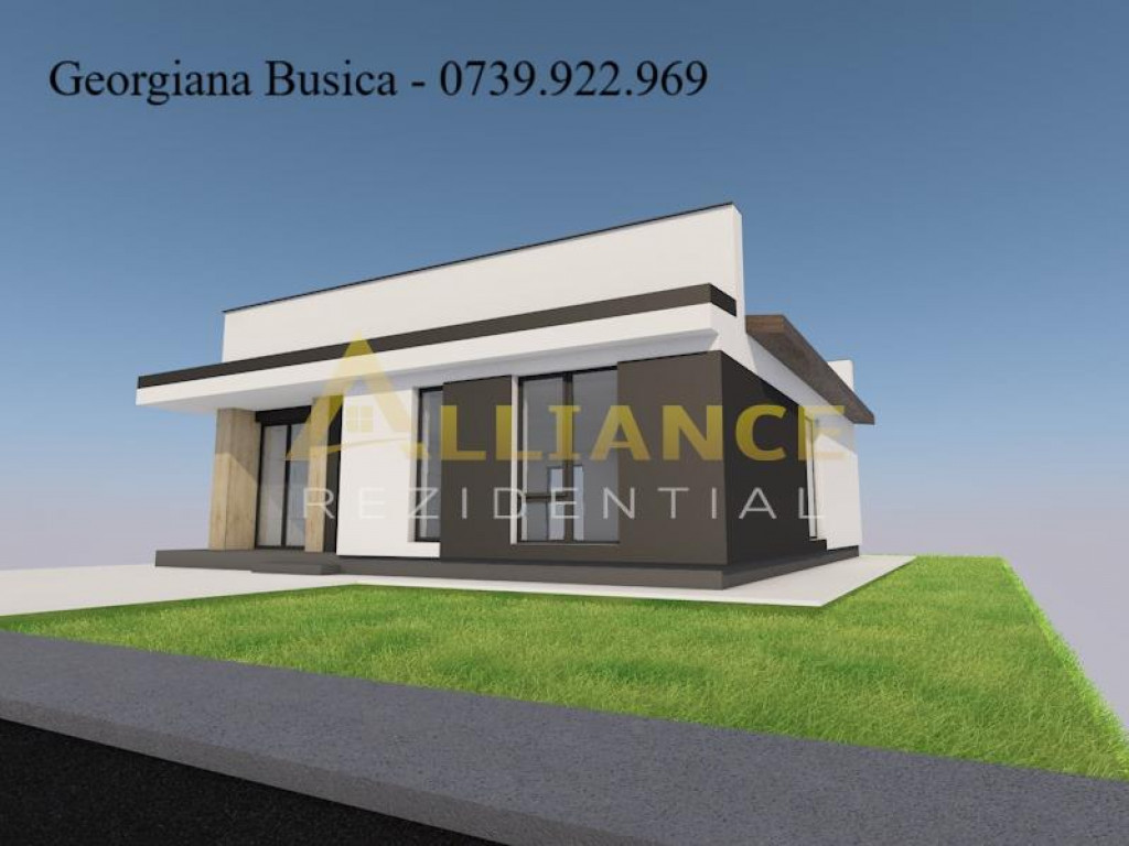 Casa individuala ||4 camere 2 bai || teren 411mp ||