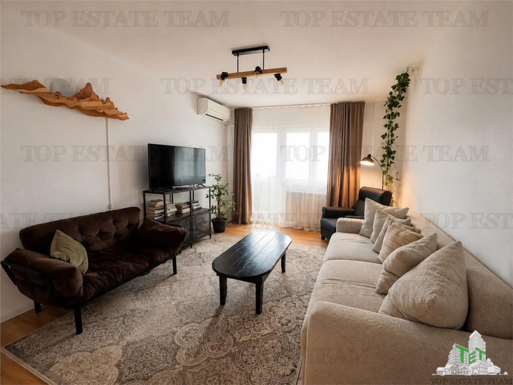 Apartament 3 camere renovat la metrou Gorjului