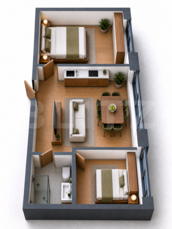 Apartament de vanzare cu 3 camere, 120 mp, zona Dorobantilor