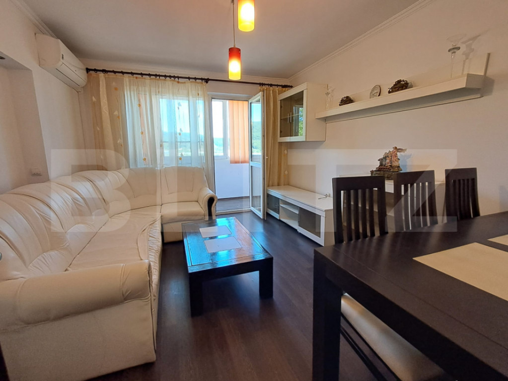 Apartament 3 camere, 55 mp, complet mobilat, la 3 km de Ceta