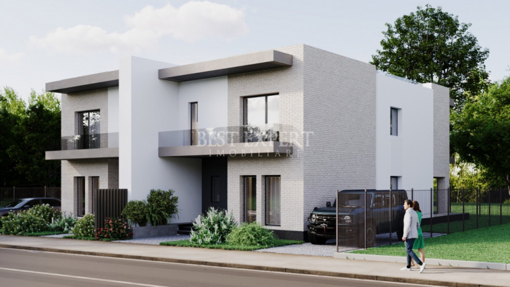 Duplex de vânzare -4 camere, 184 mp utili, curte proprie, 2