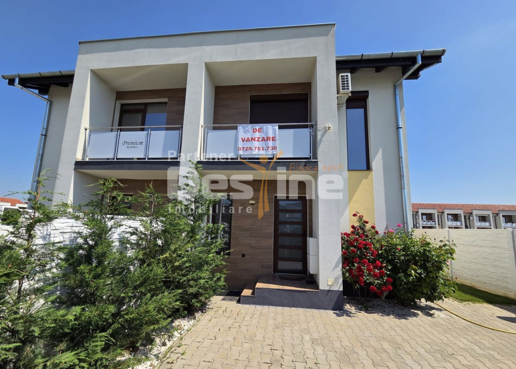 Proprietar vand duplex modern, mobilat complet, curte + tera