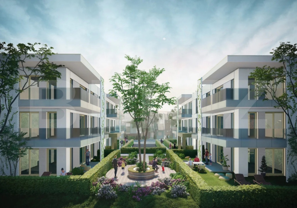 Apartament 2 camere, 52 mp | Standarde nZEB | Ansamblu nou |