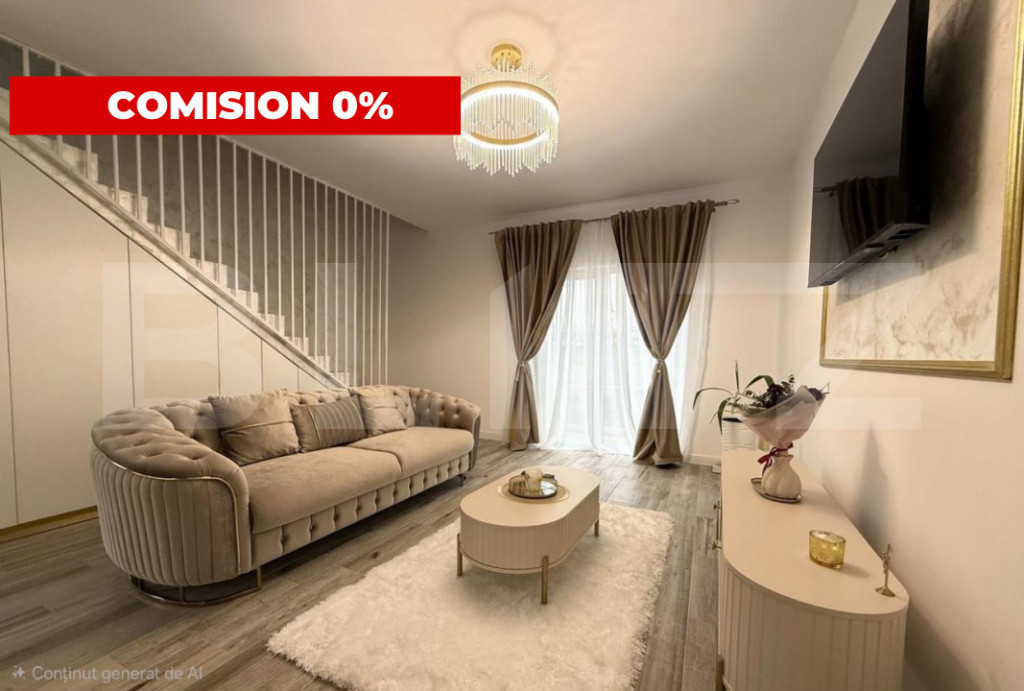 Duplex modern în Remetea Mare, 3 camere, 87 mp utili, 150mp