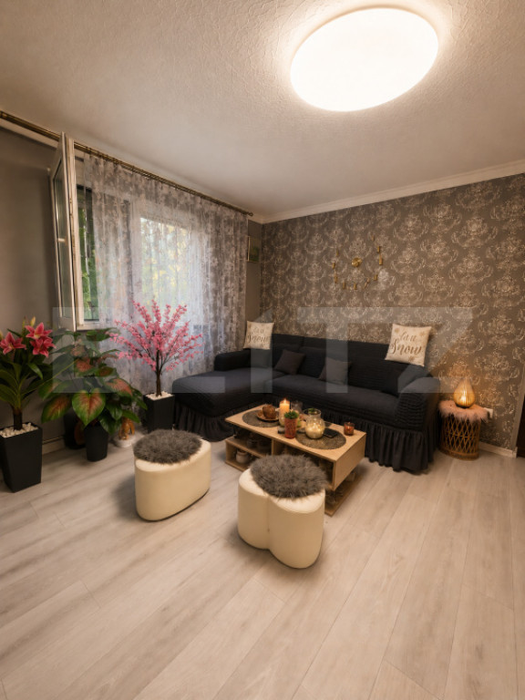 Apartament 2 camere, 34 mp, et. 1, loc de parcare, zona cent
