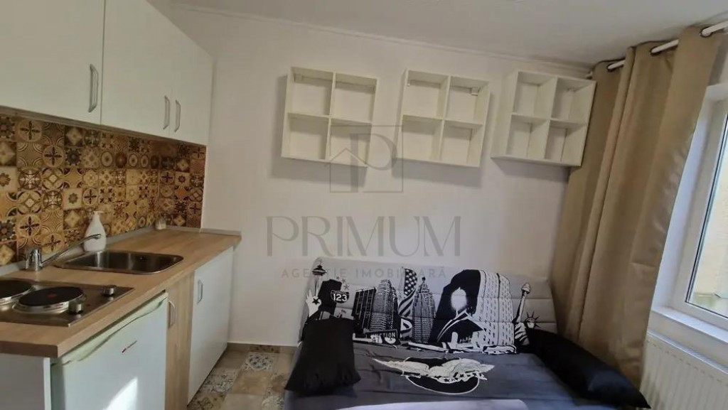 COMPLEX STUDENTESC - APARTAMENT 1 CAMERA - mobilat, utilat,