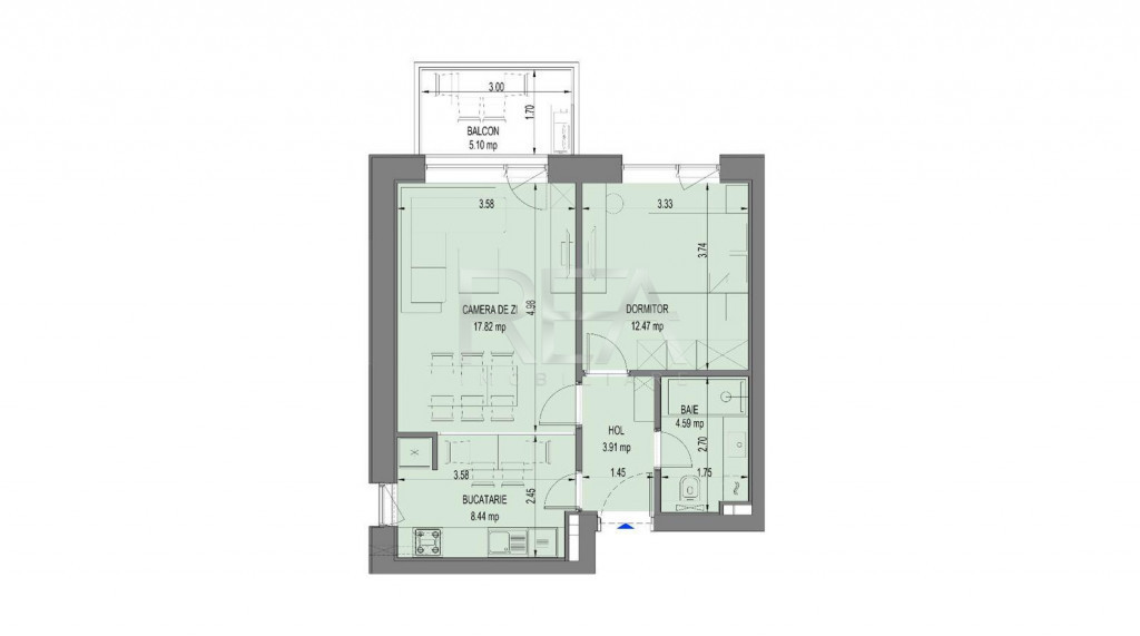2 Camere Nusco city Faza 2- Investitie , finalizare iulie