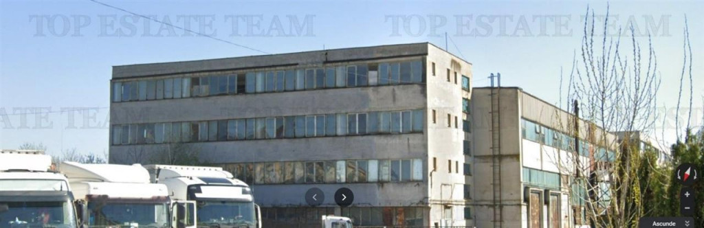 Cladire de 4346 mp si teren 2912 mp Militari