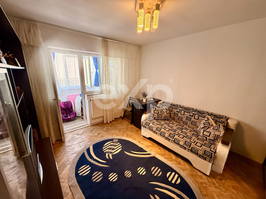 Apartament 2 camere decomandat, etaj 3, mobilat și utilat