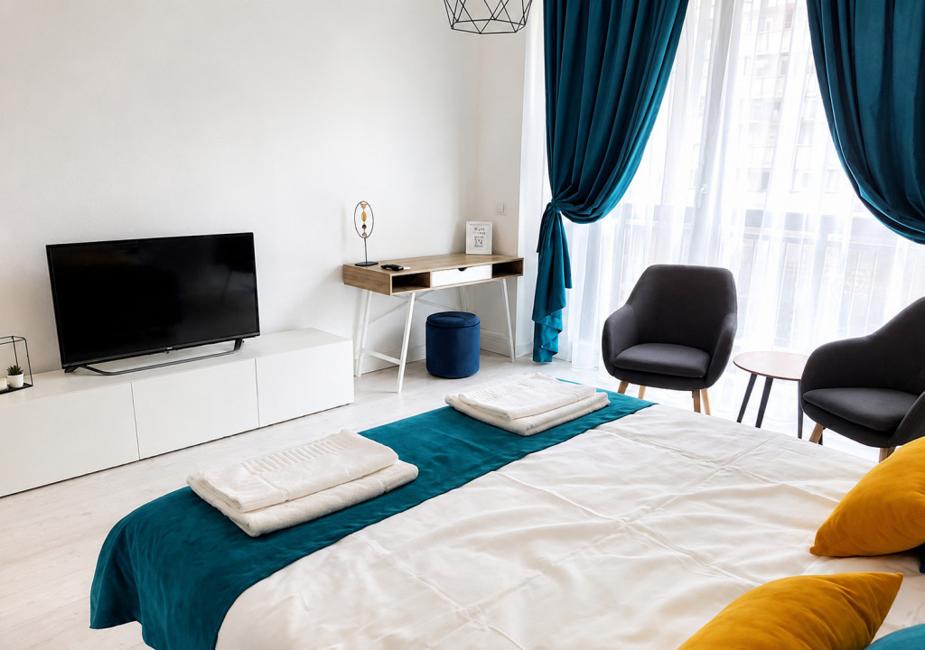 Studio | 80m distanta fata de mare | Onix Blue | Mamaia-Nord