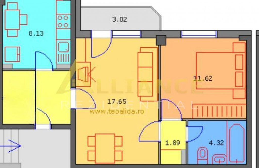 Apartament 2 Camere Huedin Sector 4