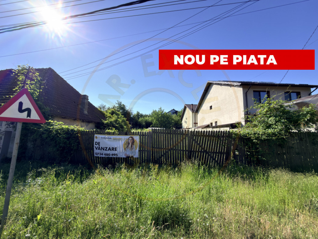 Teren intravilan 549 mp |+TVA- Toate utilitatile | 5 km de c