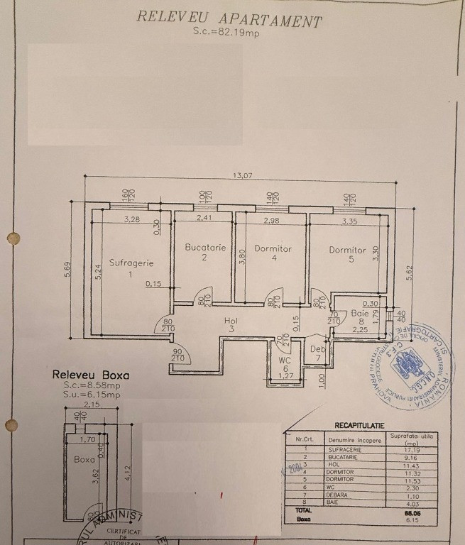 Vanzare apartament 3 camere Republicii - Catedrala Ploiesti