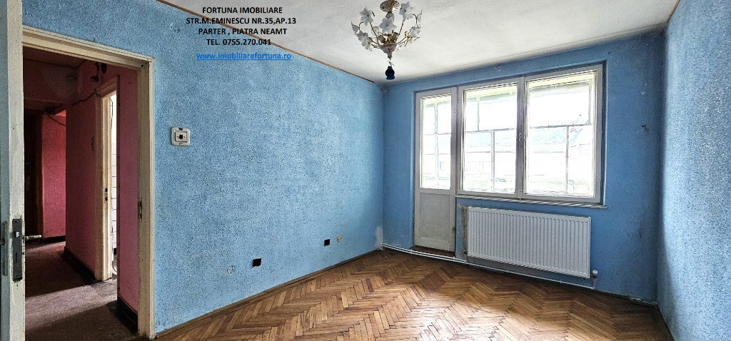 Apartament 2 camere, etaj 4 acoperit cu pod, zona Scoala nr.4,Precista