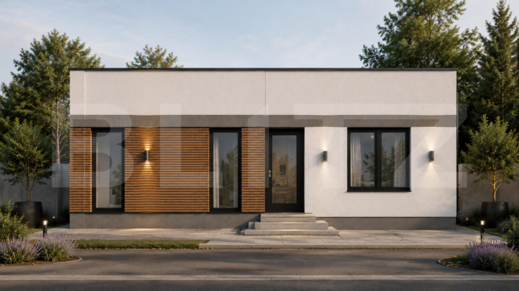 Casa parter, 85 mpu si 300 mp teren bilateral, zona Bransite