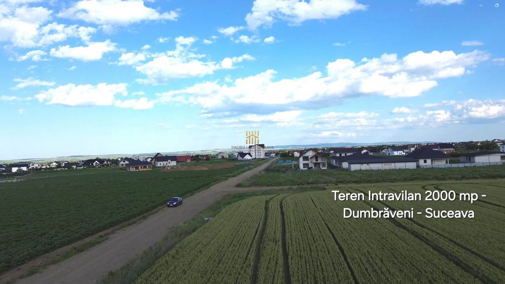 Teren Intravilan 2000 mp Dumbraveni Suceava