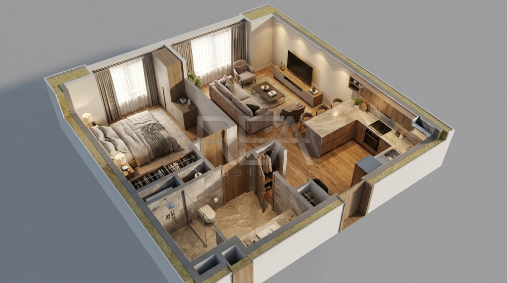 2 camere - One High District - 14 minute Metrou Pipera