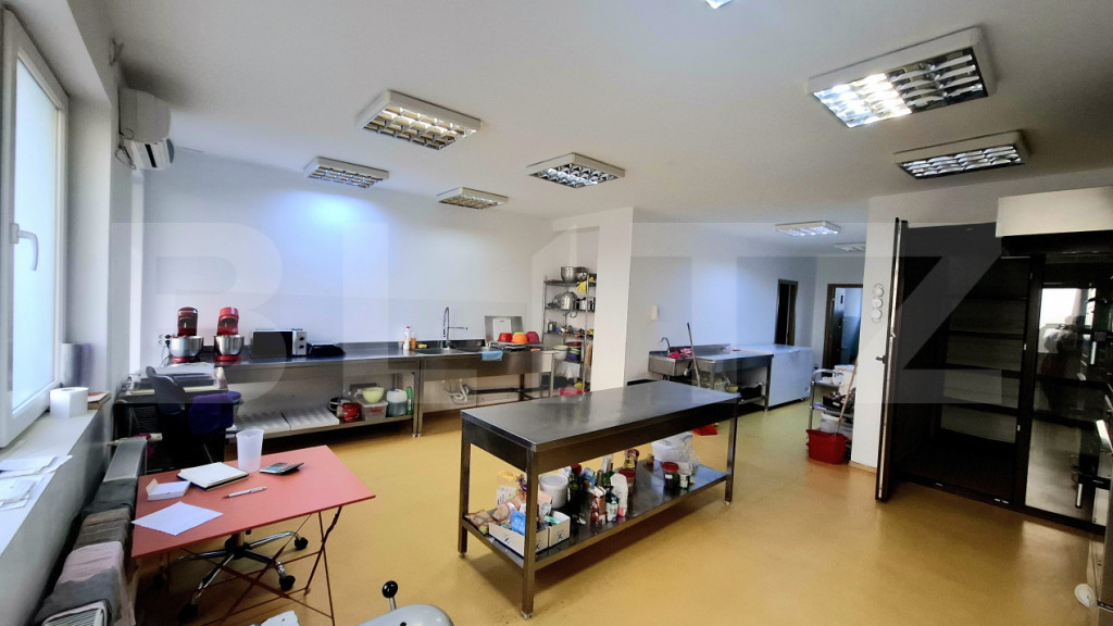 Spațiu Comercial 120 mp,cu destinatie alimentatie publica,