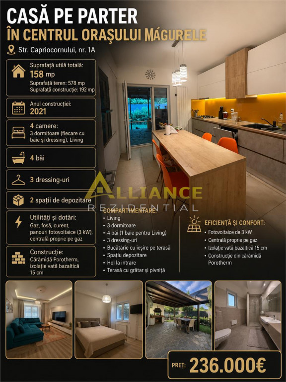Magurele Oportunitate Rară 6 camere Două Apartamente la P