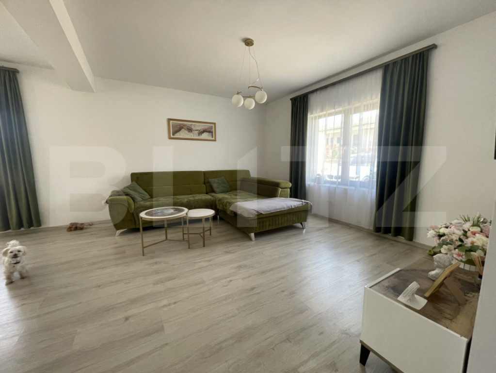Casă modernă pe un singur nivel, 113 mp + teren 680 mp, Za
