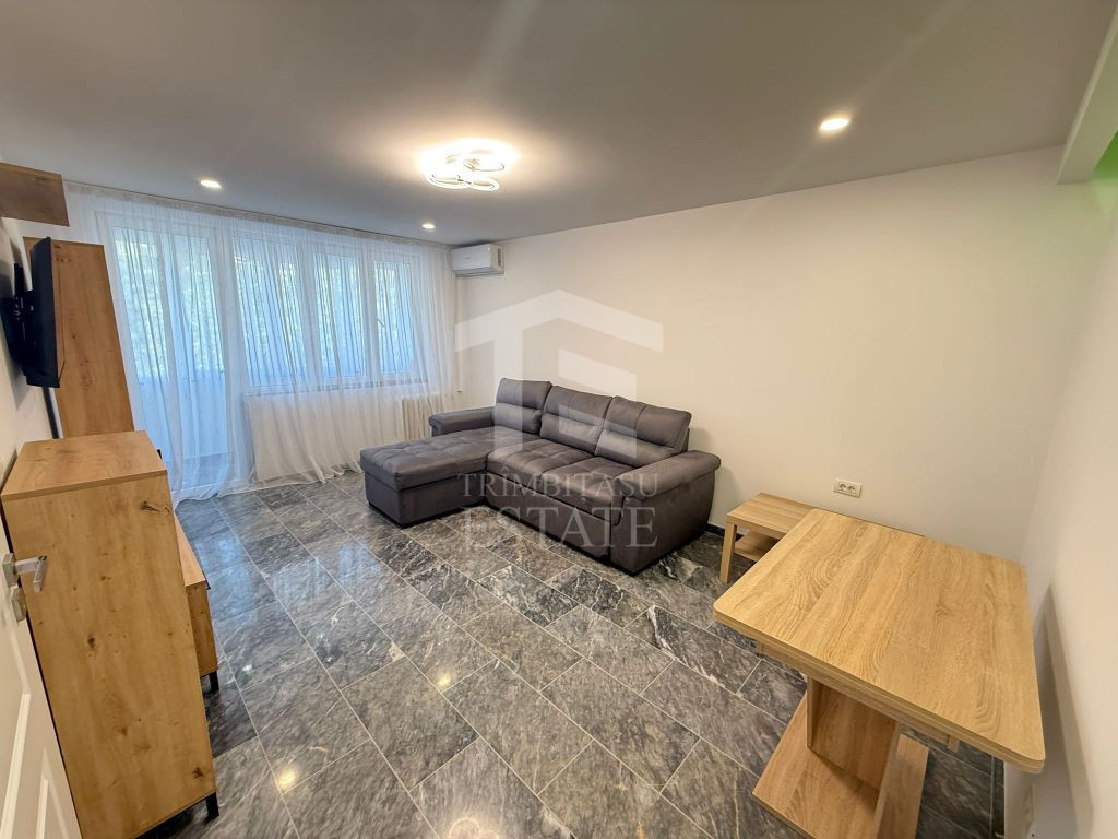 Apartament 2 camere modern, balcon generos, complet mobilat