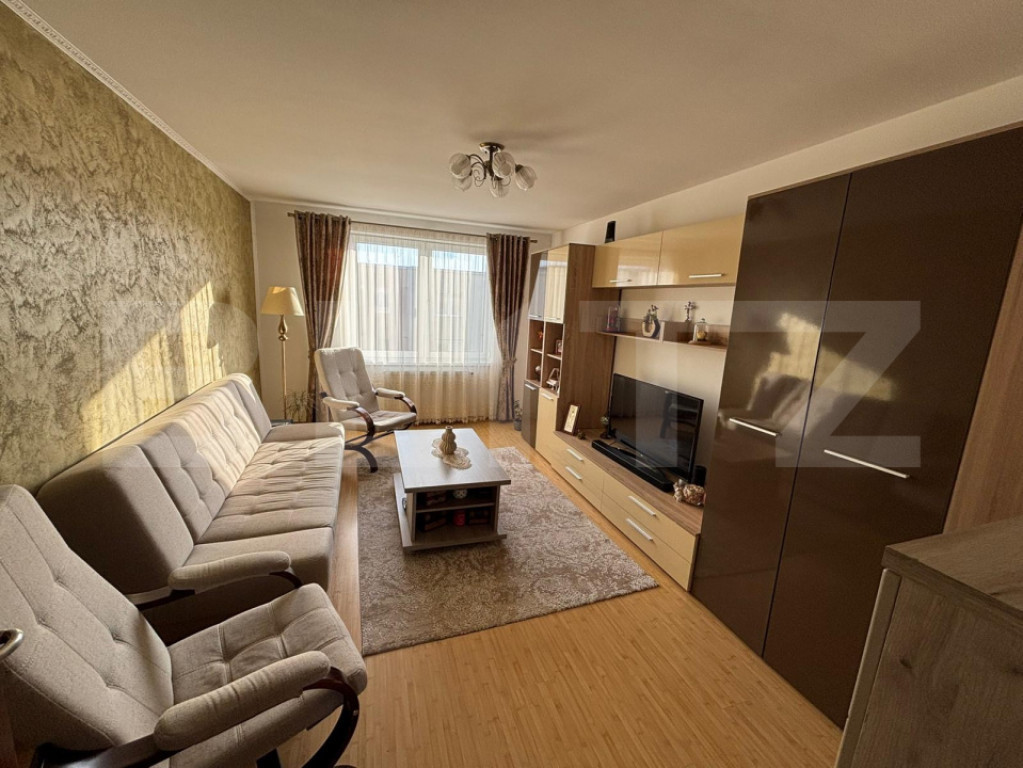 Apartament cu 3 camere, complet mobilat și utilat, 70 mp, z