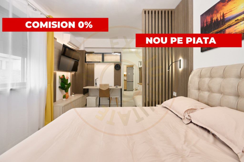 PRIMA ÎNCHIRIERE | Studio premium 2026 -Frati Golesti | Eta