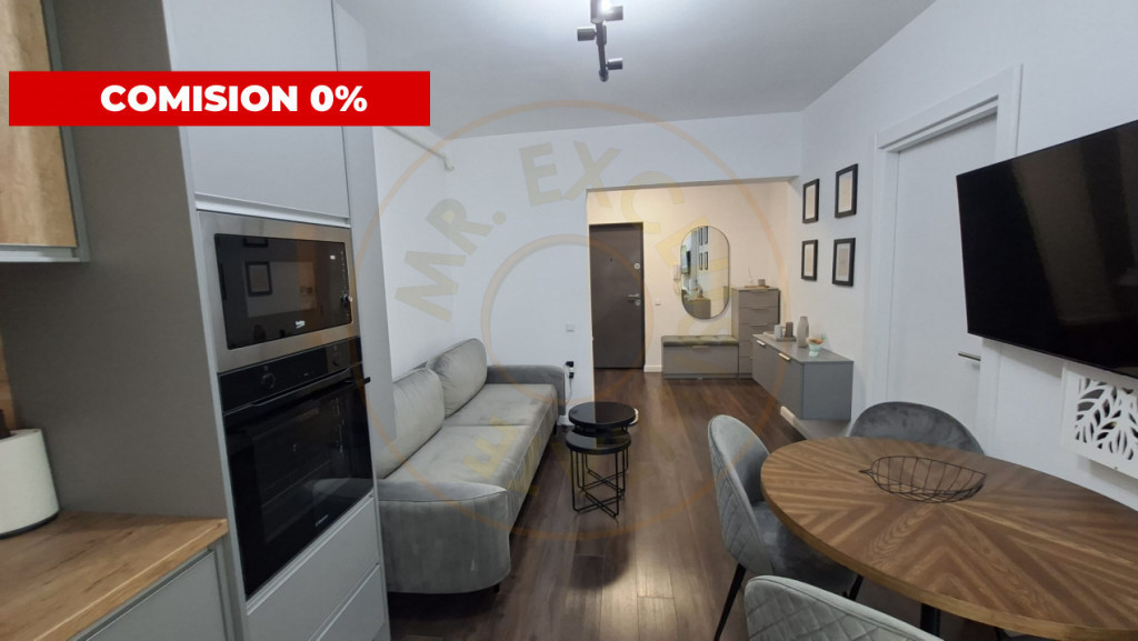Studio modern bloc nou cu gradina proprie si loc de parcare