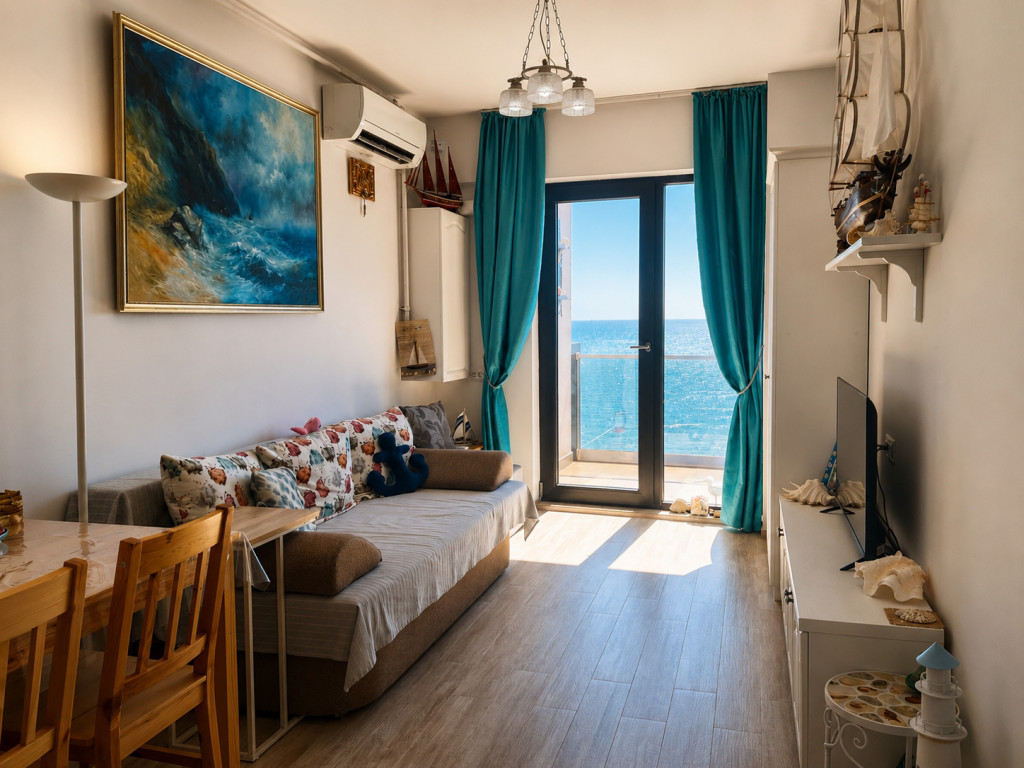 Apartament 2 camere | Vedere frontală la mare | Mamaia Nor