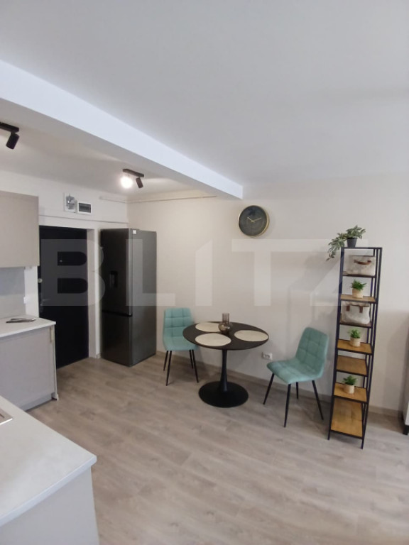 Apartament 2 camere open space, utilat si mobilat modern