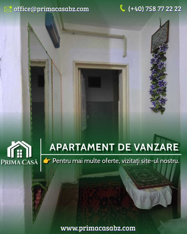 Apartament cu 2 camere zona Crang / Stadion ~ etaj 1din4 ~ confort 2 ~