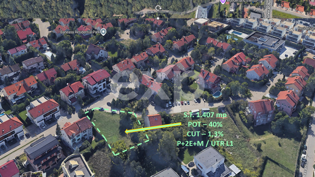 De Vanzare! Teren in complexul ''Baneasa Residential Park''