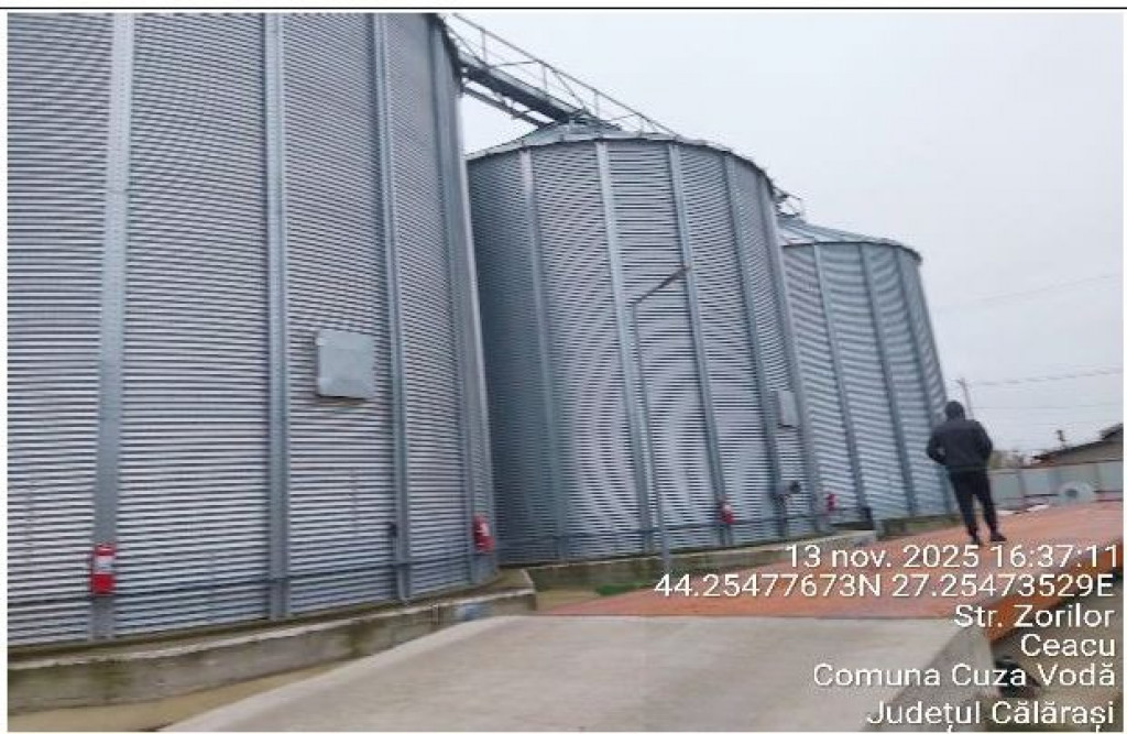 Proprietate agroindustrială depozitare cereale (Siloz) Com Cuza Vodă