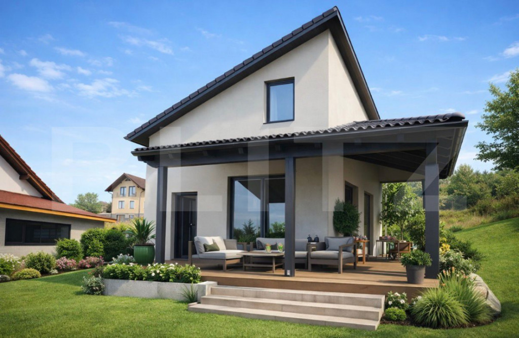 Casă Premium P+Pod Înalt - 3 Camere - zona Valea Rusului