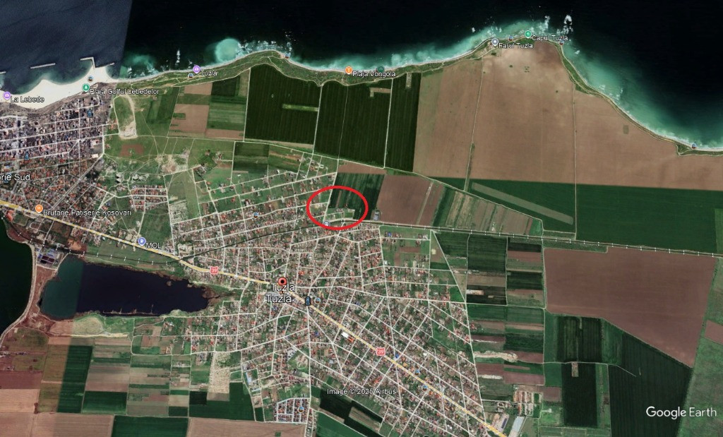 Vand teren in Tuzla lot de casa partea Mari Negre