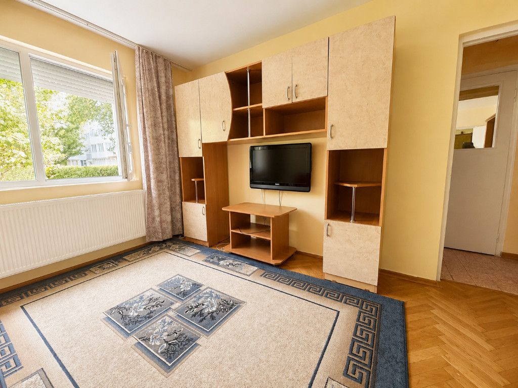 Apartament 2 camere, mobilat, utilat, parter inalt, zona Astra!