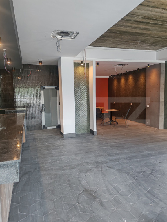 Spatiu comercial cafenea, 3 incaperi, 110 mp, zona Centrala