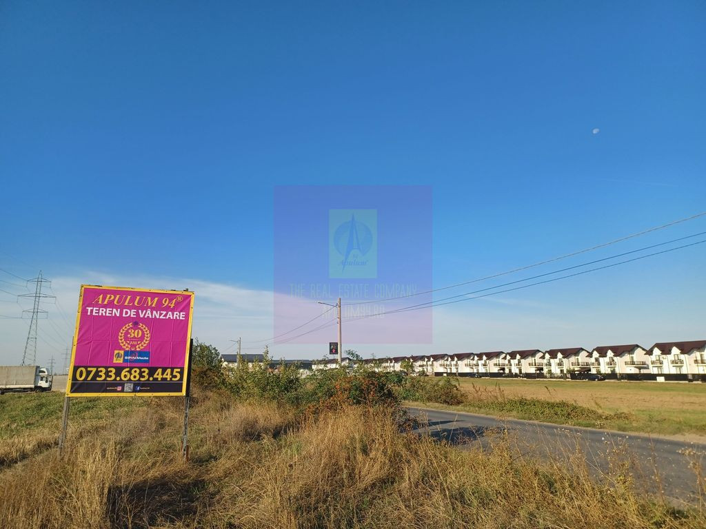 Săbăreni, teren intravilan construibil 3 ha, pe DJ602